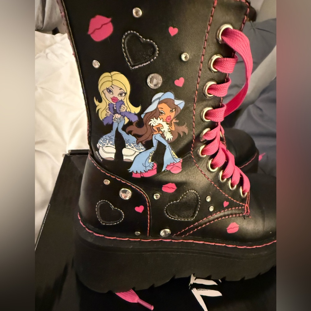 Bratz Rock Angel Z from Dolls Kill Boots Size 6 *Sold Out*